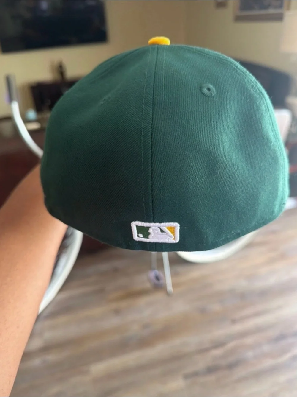 Oakland A's Green and Yellow Baseball Cap